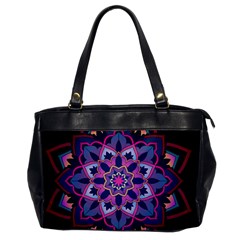 Mandala Circular Pattern Office Handbags by Celenk