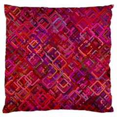 Pattern Background Square Modern Large Cushion Case (one Side) by Celenk