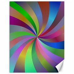 Spiral Background Design Swirl Canvas 18  X 24   by Celenk