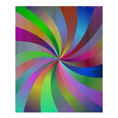 Spiral Background Design Swirl Shower Curtain 60  X 72  (medium)  by Celenk