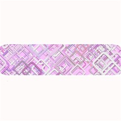 Pink Modern Background Square Large Bar Mats by Celenk