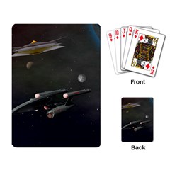 Space Travel Spaceship Space Playing Card by Celenk
