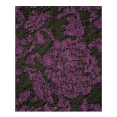 Purple Black Red Fabric Textile Shower Curtain 60  X 72  (medium)  by Celenk