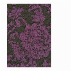 Purple Black Red Fabric Textile Small Garden Flag (two Sides) by Celenk