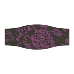 Purple Black Red Fabric Textile Stretchable Headband by Celenk