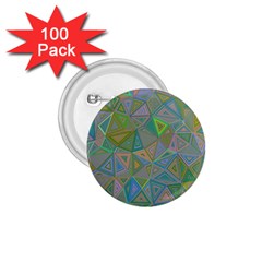 Triangle Background Abstract 1 75  Buttons (100 Pack)  by Celenk