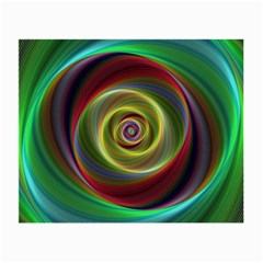 Spiral Vortex Fractal Render Swirl Small Glasses Cloth by Celenk