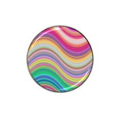 Wave Background Happy Design Hat Clip Ball Marker (10 pack)