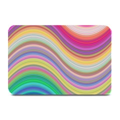 Wave Background Happy Design Plate Mats