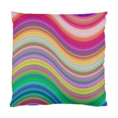 Wave Background Happy Design Standard Cushion Case (Two Sides)