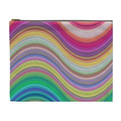 Wave Background Happy Design Cosmetic Bag (XL)