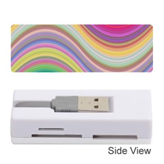Wave Background Happy Design Memory Card Reader (Stick) 