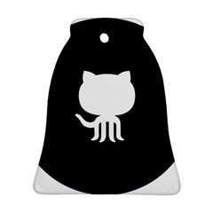 Logo Icon Github Bell Ornament (two Sides) by Celenk