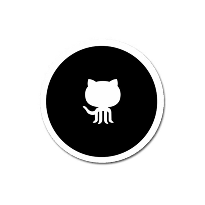 Logo Icon Github Magnet 3  (Round)