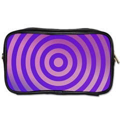 Circle Target Focus Concentric Toiletries Bags by Celenk