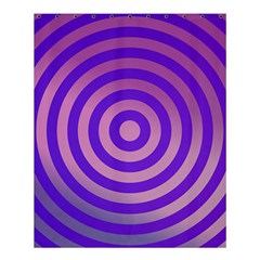 Circle Target Focus Concentric Shower Curtain 60  X 72  (medium)  by Celenk