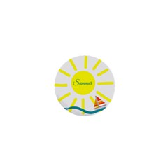 Summer Beach Holiday Holidays Sun 1  Mini Magnets