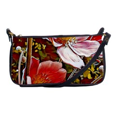 Flower Hostanamone Drawing Plant Shoulder Clutch Bags