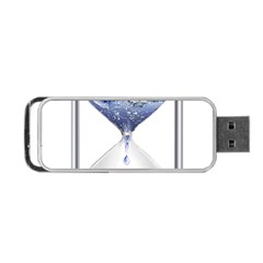 Time Water Movement Drop Of Water Portable Usb Flash (two Sides) by Celenk