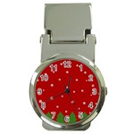 Christmas pattern Money Clip Watches Front