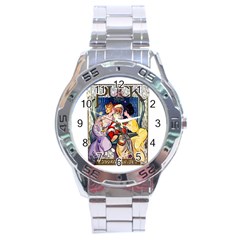 Vintage Santa Claus  Stainless Steel Analogue Watch by Valentinaart
