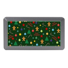 Christmas Pattern Memory Card Reader (mini) by Valentinaart