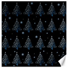 Christmas Tree - Pattern Canvas 16  X 16   by Valentinaart