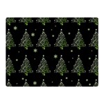 Christmas tree - pattern Double Sided Flano Blanket (Mini)  35 x27  Blanket Front