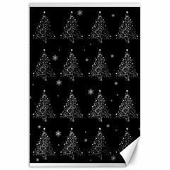 Christmas Tree - Pattern Canvas 20  X 30   by Valentinaart