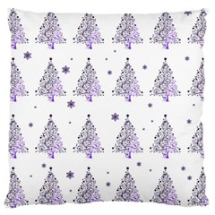 Christmas tree - pattern Large Cushion Case (One Side)