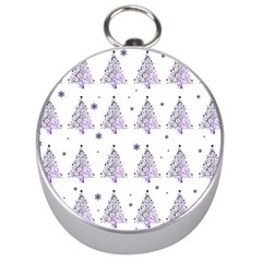 Christmas tree - pattern Silver Compasses