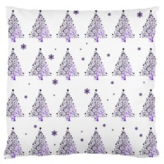 Christmas tree - pattern Standard Flano Cushion Case (Two Sides)