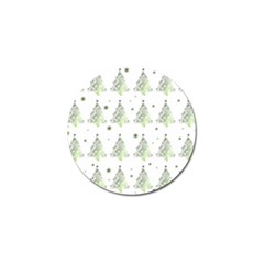 Christmas Tree - Pattern Golf Ball Marker (4 Pack) by Valentinaart