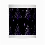 Christmas tree - pattern White Mugs Center