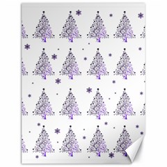 Christmas Tree - Pattern Canvas 18  X 24   by Valentinaart