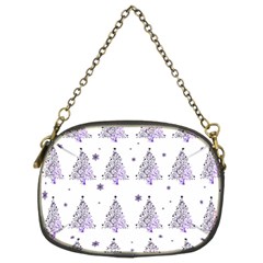 Christmas Tree - Pattern Chain Purses (two Sides)  by Valentinaart