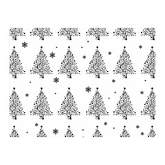 Christmas Tree - Pattern Double Sided Flano Blanket (mini)  by Valentinaart