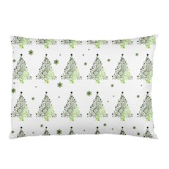 Christmas Tree - Pattern Pillow Case by Valentinaart