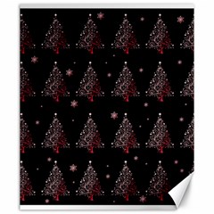 Christmas Tree - Pattern Canvas 20  X 24   by Valentinaart