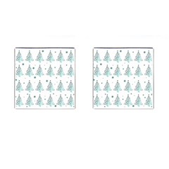 Christmas Tree - Pattern Cufflinks (square) by Valentinaart