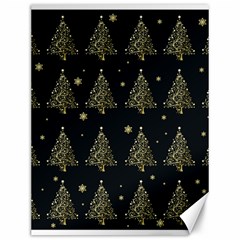 Christmas Tree - Pattern Canvas 12  X 16   by Valentinaart