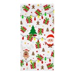 Santa and Rudolph pattern Shower Curtain 36  x 72  (Stall)  Curtain(36 X72 ) - 33.26 x66.24  Curtain(36 X72 )