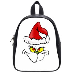 Grinch School Bag (small) by Valentinaart