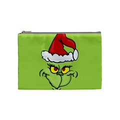 Grinch Cosmetic Bag (medium)  by Valentinaart