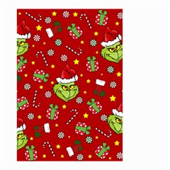 Grinch Pattern Small Garden Flag (two Sides) by Valentinaart