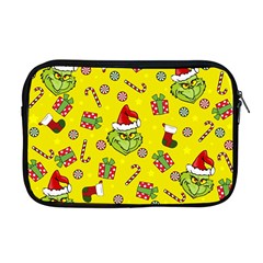 Grinch Pattern Apple Macbook Pro 17  Zipper Case by Valentinaart