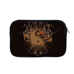 The Sign Ying And Yang With Floral Elements Apple Macbook Pro 13  Zipper Case by FantasyWorld7