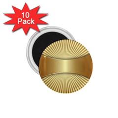 Gold8 1 75  Magnets (10 Pack)  by NouveauDesign