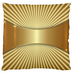 Gold8 Large Cushion Case (two Sides) by NouveauDesign