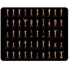 85 Oscars Fleece Blanket (medium)  by Celenk